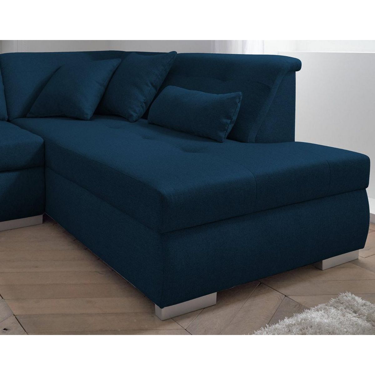 LISA DESIGN Vermont - canapé panoramique d'angle droit - 7 places - xxl