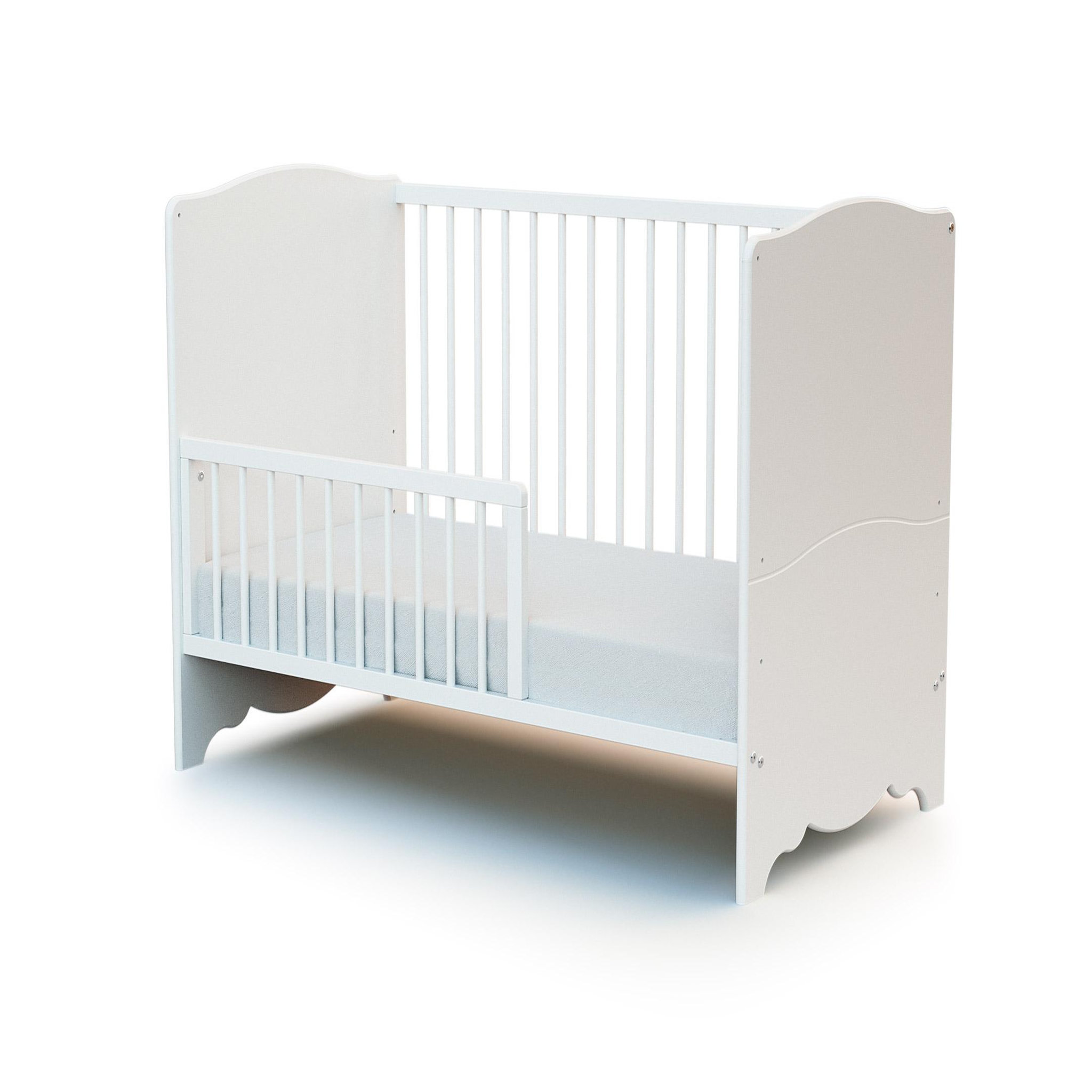 Voir la diapositive 3 : AT4 Barrière de lit bébé FESTIVE en bois