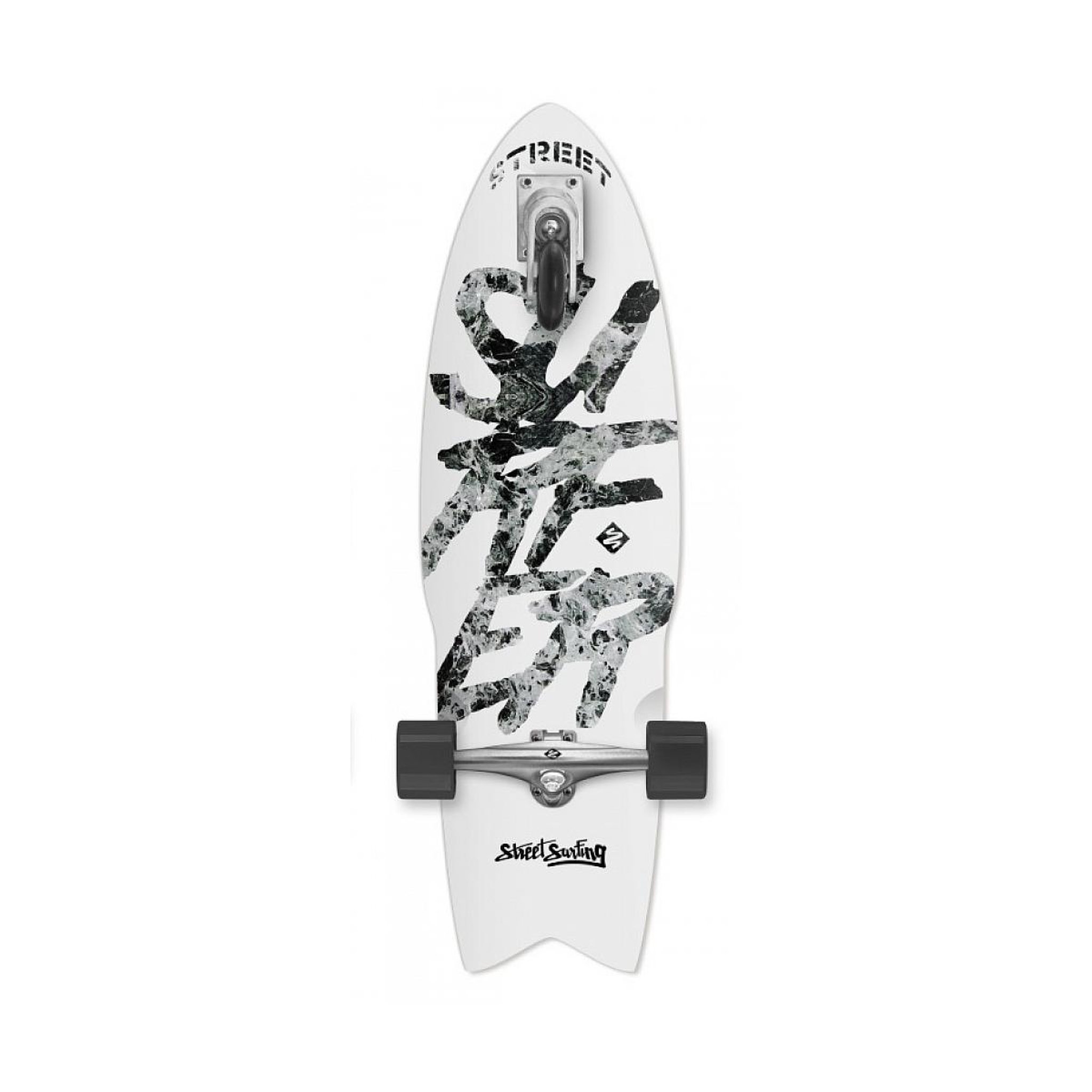 Voir la diapositive 2 : Street Surfing Surfboard  Shark Attack 30  great white