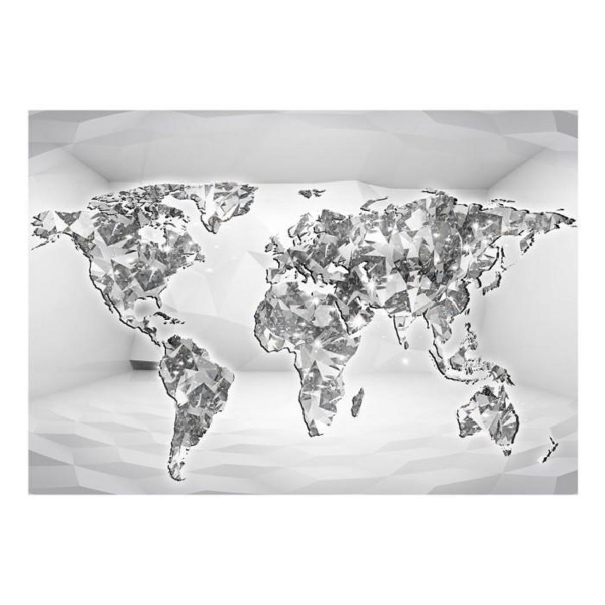 Paris Prix Papier Peint  Diamond Map