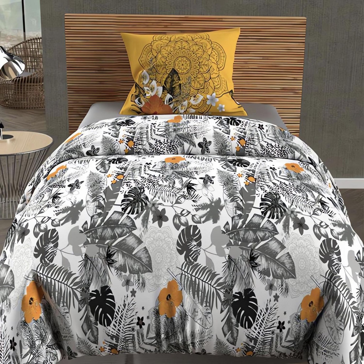 Intemporel Parure housse de couette microfibre BALI, par Intemporel
