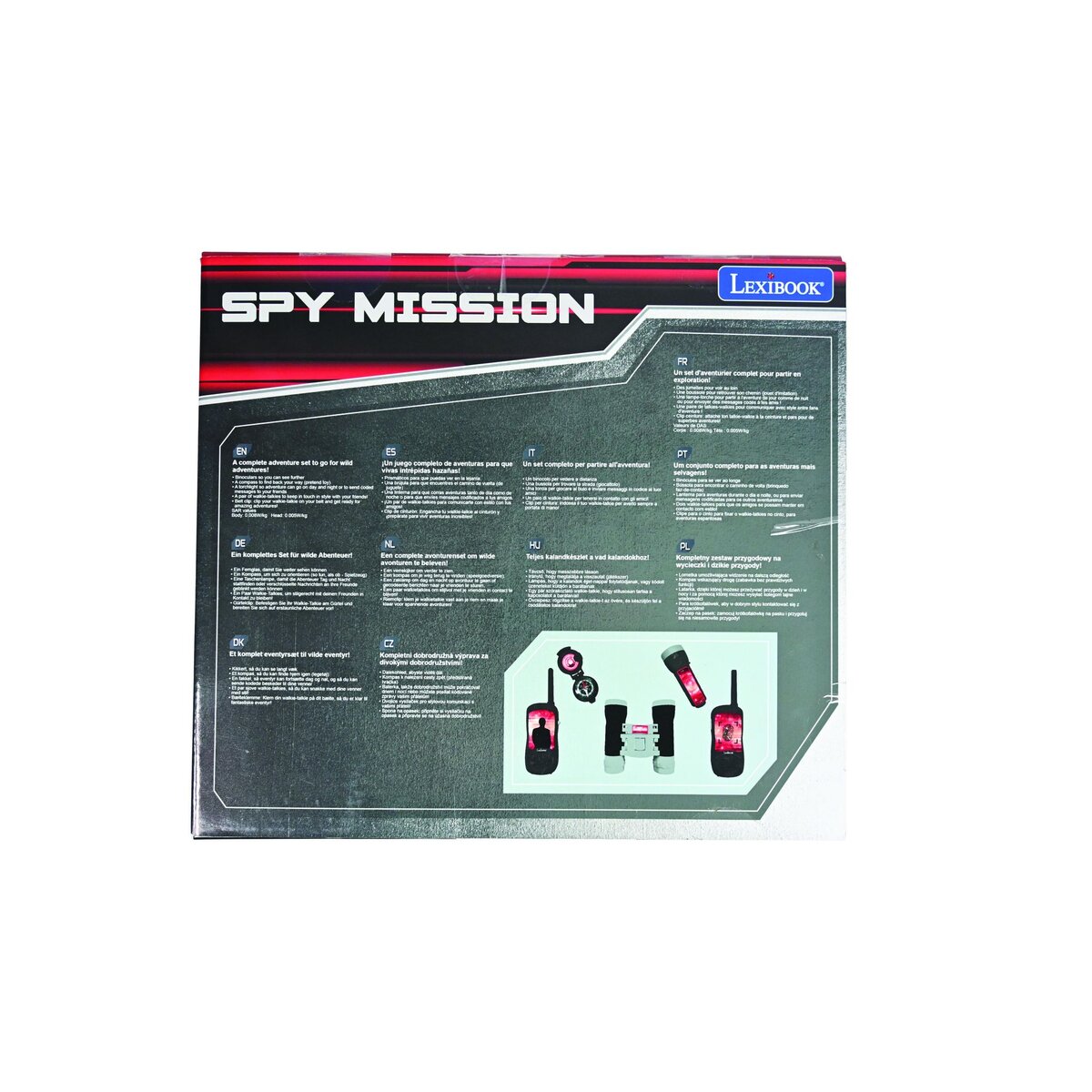 Lexibook Kit complet d'espion