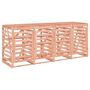 Voir la diapositive 5 : VIDAXL Abri pour poubelle quadruple sur roulettes bois massif douglas