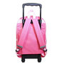 Voir la diapositive 4 : Bagtrotter BAGTROTTER Sac à dos à roulettes Disney Minnie Noeud Rose