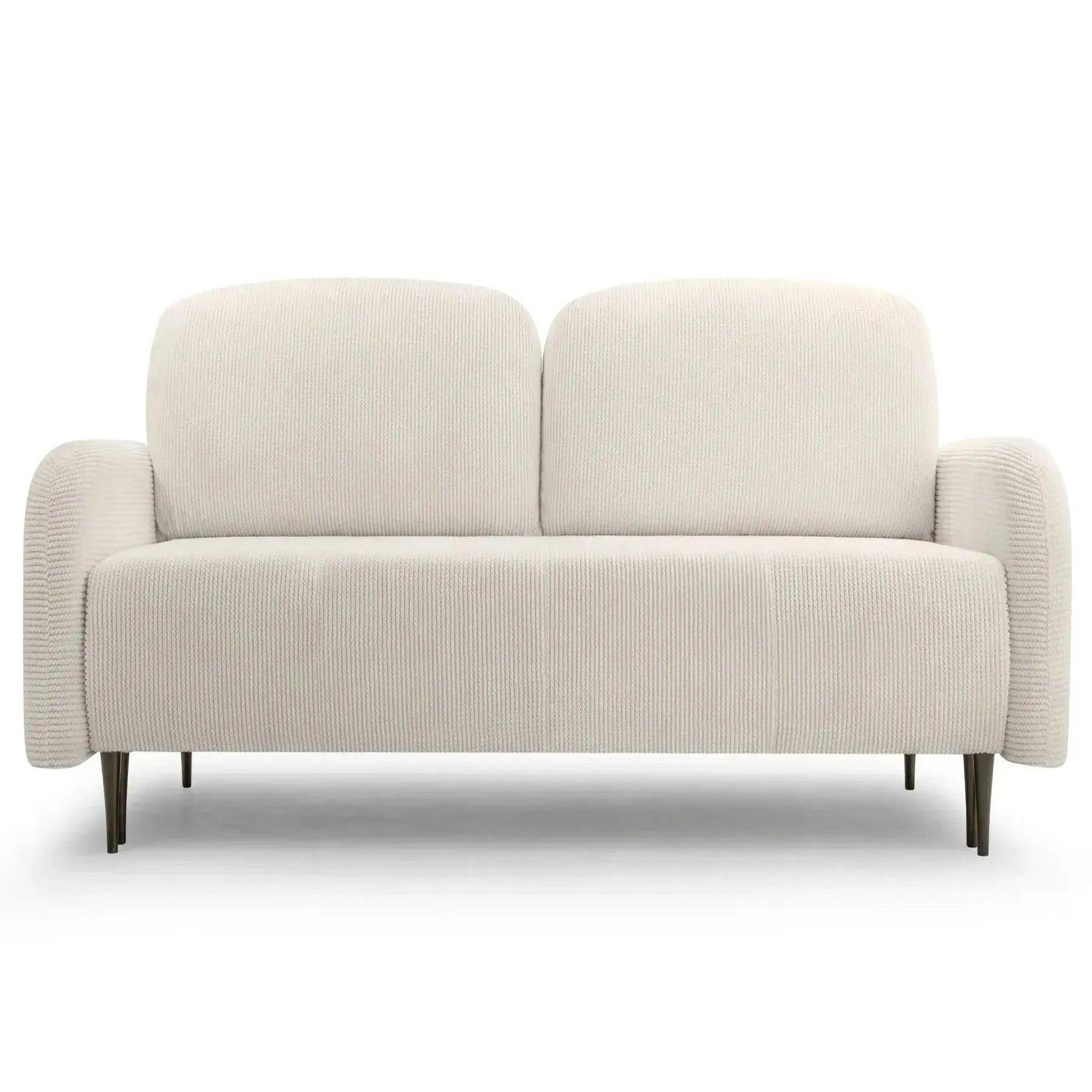 Voir la diapositive 1 : CASANOVA PARIS Roxane - canapé droit convertible tissu bouclette 2 places