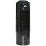 HOMCOM Ventilateur colonne oscillant 20 W silencieux - ventilateur de table bureau - 3 vitesses - noir