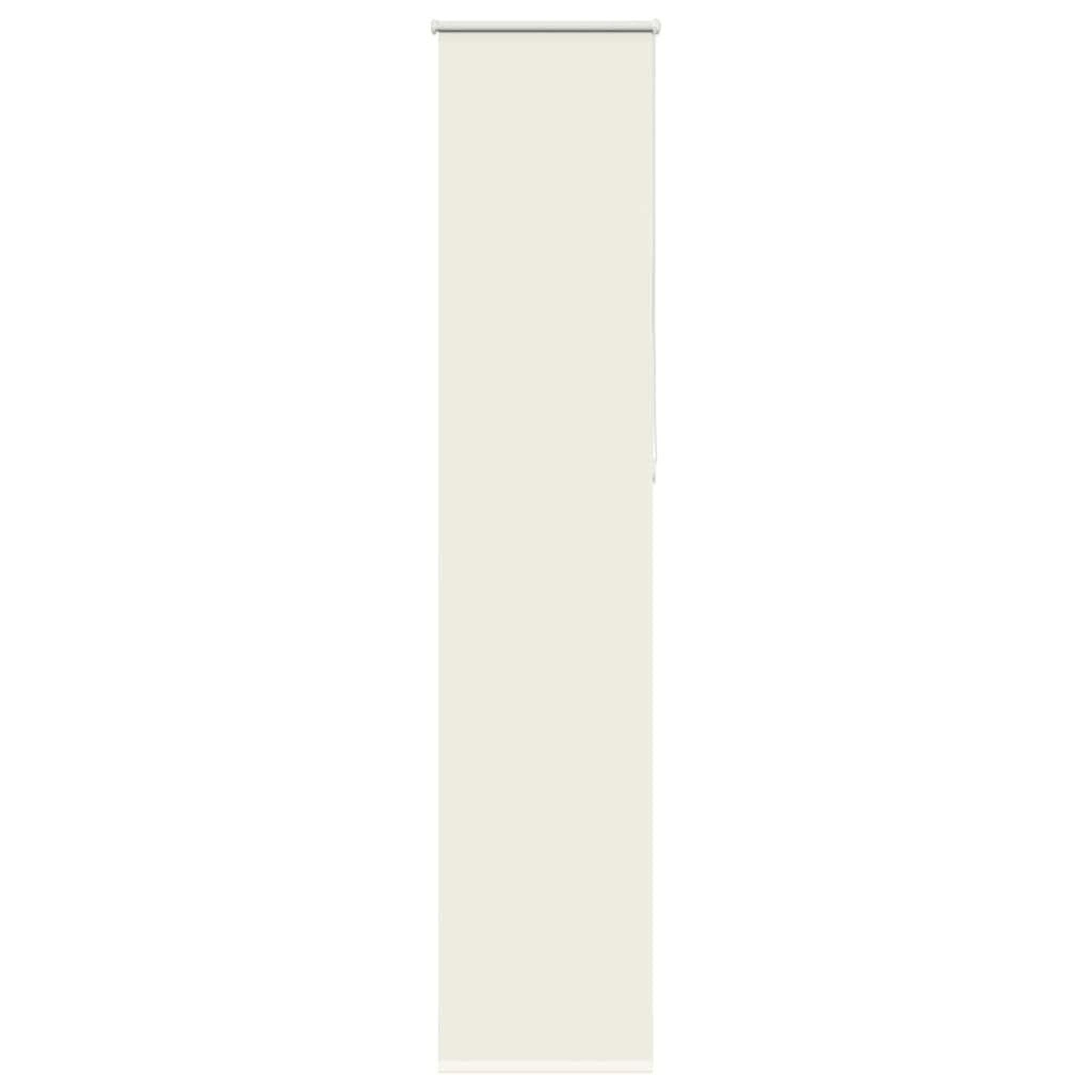 VIDAXL Store enrouleur occultant blanc casse 55x230cm largeur du tissu