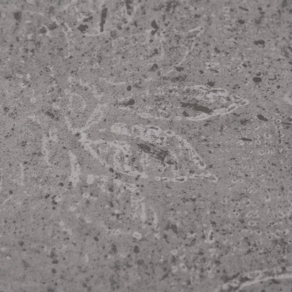 VIDAXL Dalles de plancher PVC 4,46 m^2 3 mm autoadhesif marron ciment