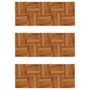 Voir la diapositive 1 : VIDAXL Tuiles de terrasse modele vertical 30 x 30 cm acacia 30 pcs