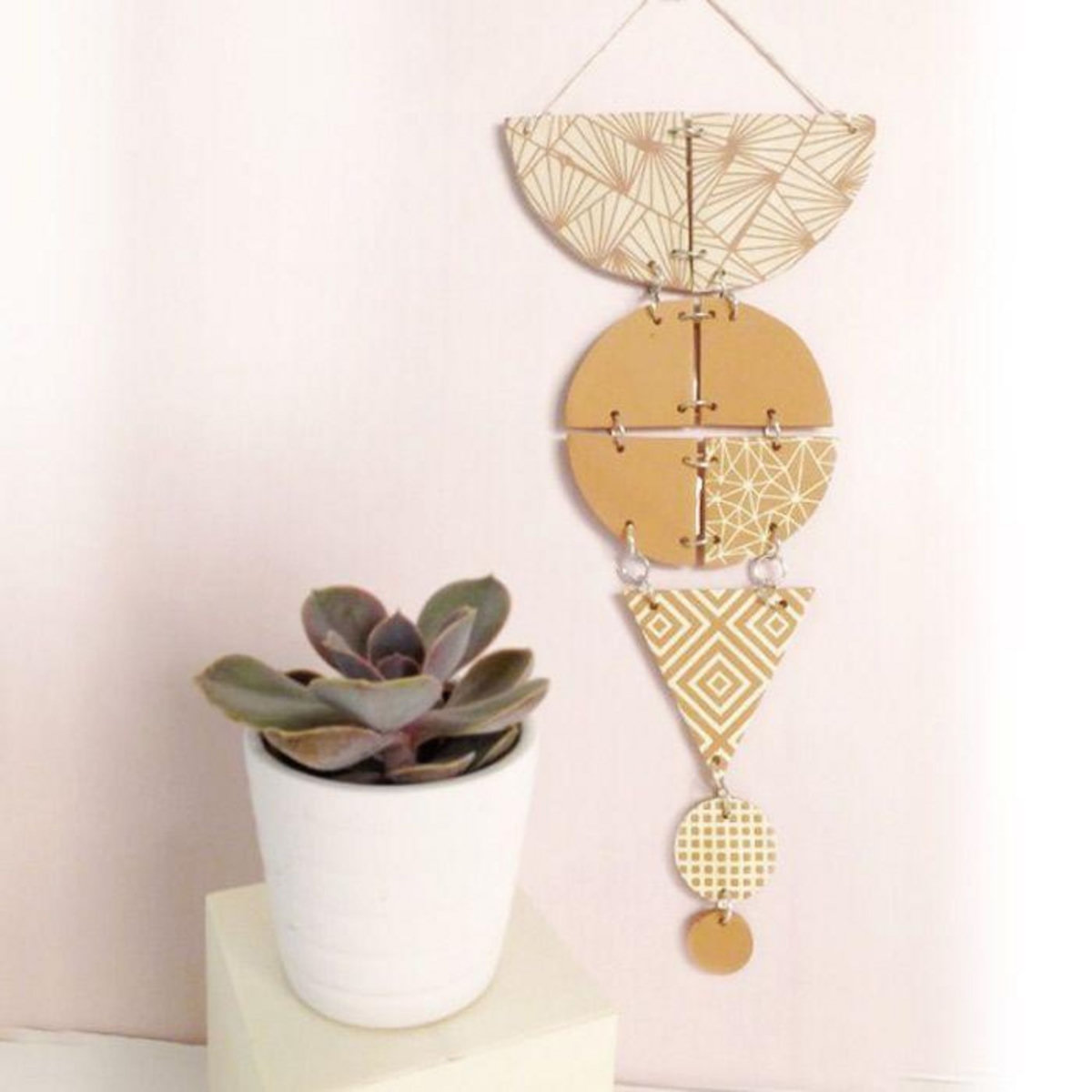 Graine créative 3 pochoirs à pâte polymère 11,4 x 15,3 cm