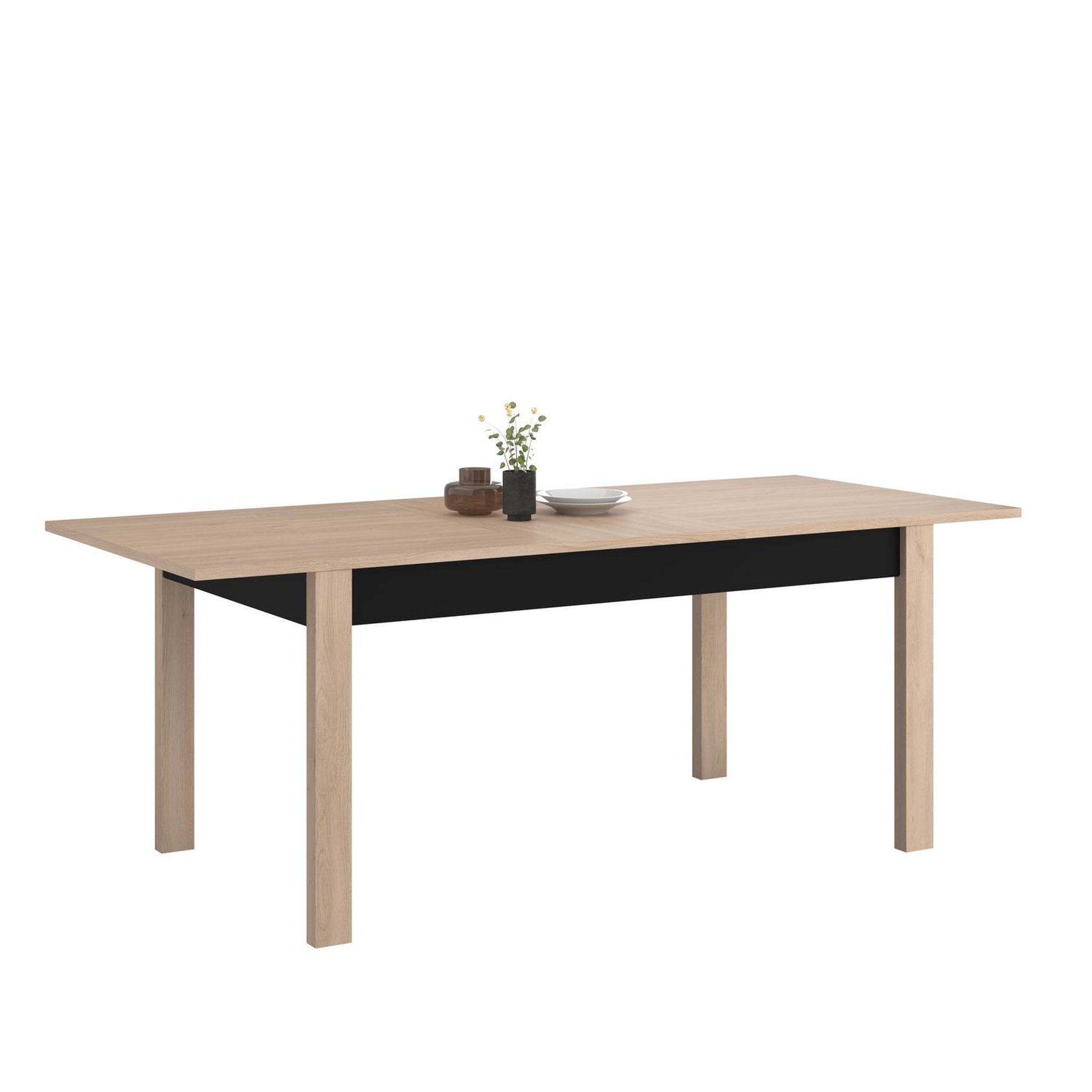 Voir la diapositive 5 : Table de séjour salle à manger extensible L157/207 cm LOLA