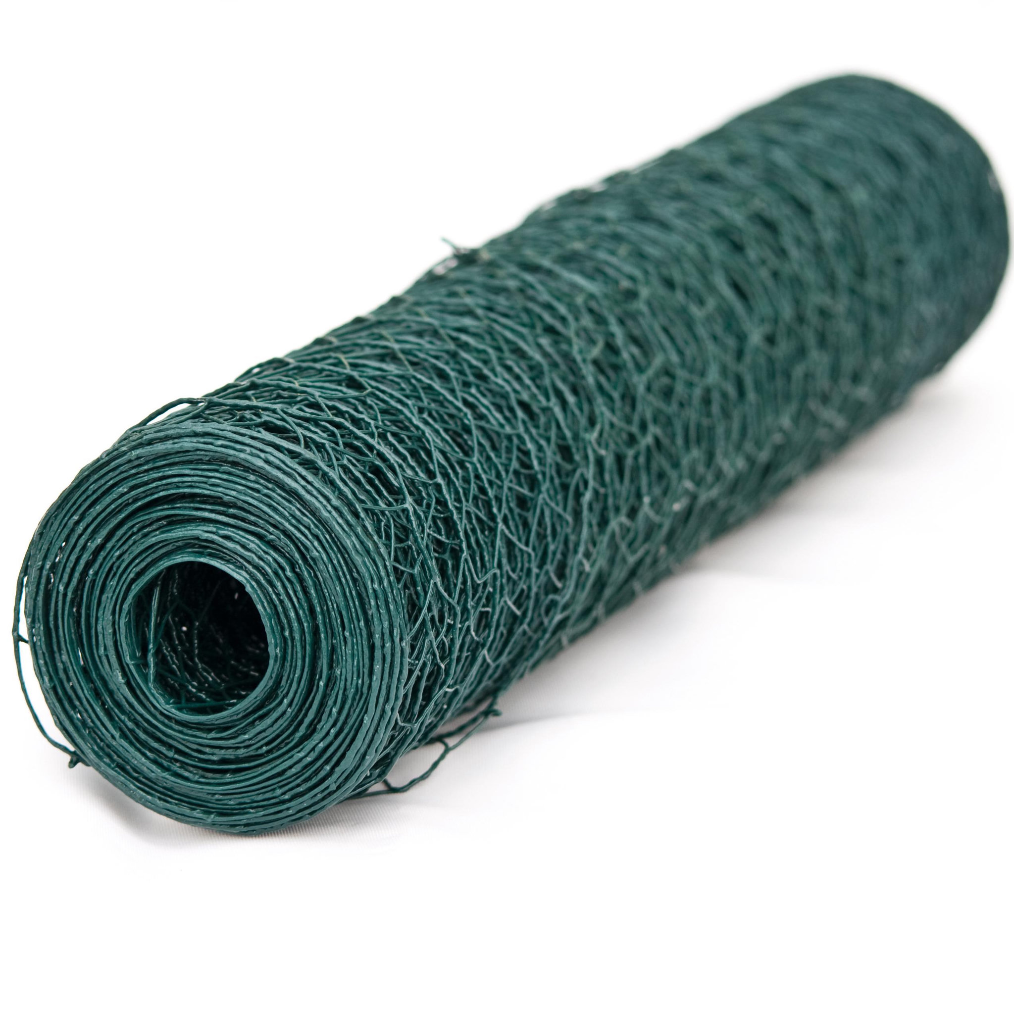 Voir la diapositive 1 :  Grillage vert Windhager mailles 13mm  1x10m