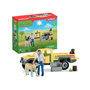 Voir la diapositive 1 : Schleich Coffret Visite du Vétérinaire a la ferme 12 Pieces - Avec Animaux de la Ferme, Véhicule et Vétérinaire - SCHLEICH - 42503 F