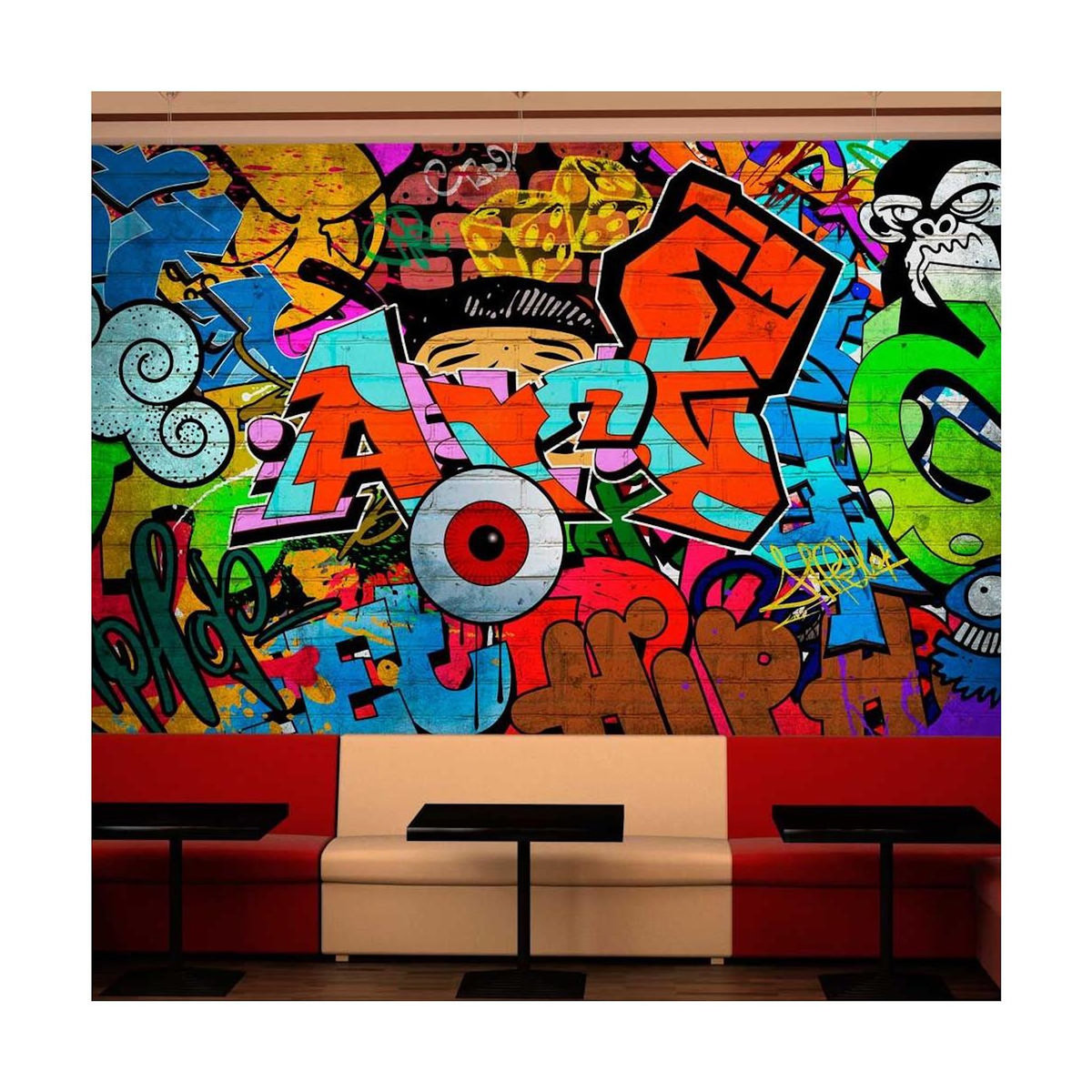 Paris Prix Papier Peint  Graffiti Art