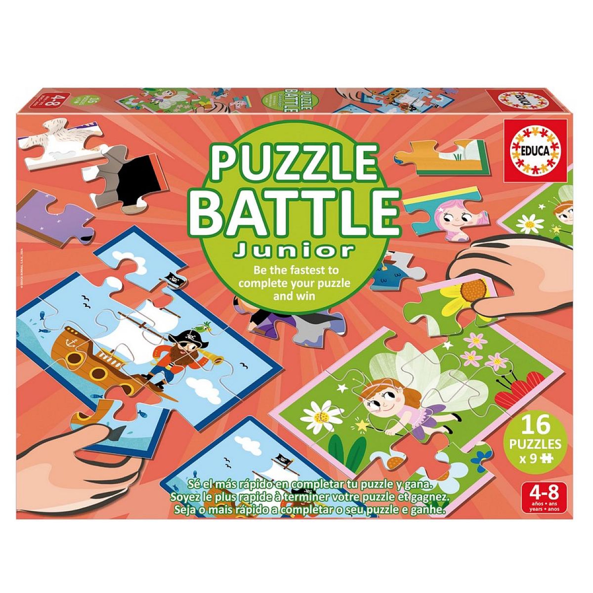 EDUCA Puzzle Battle Junior Fantasy