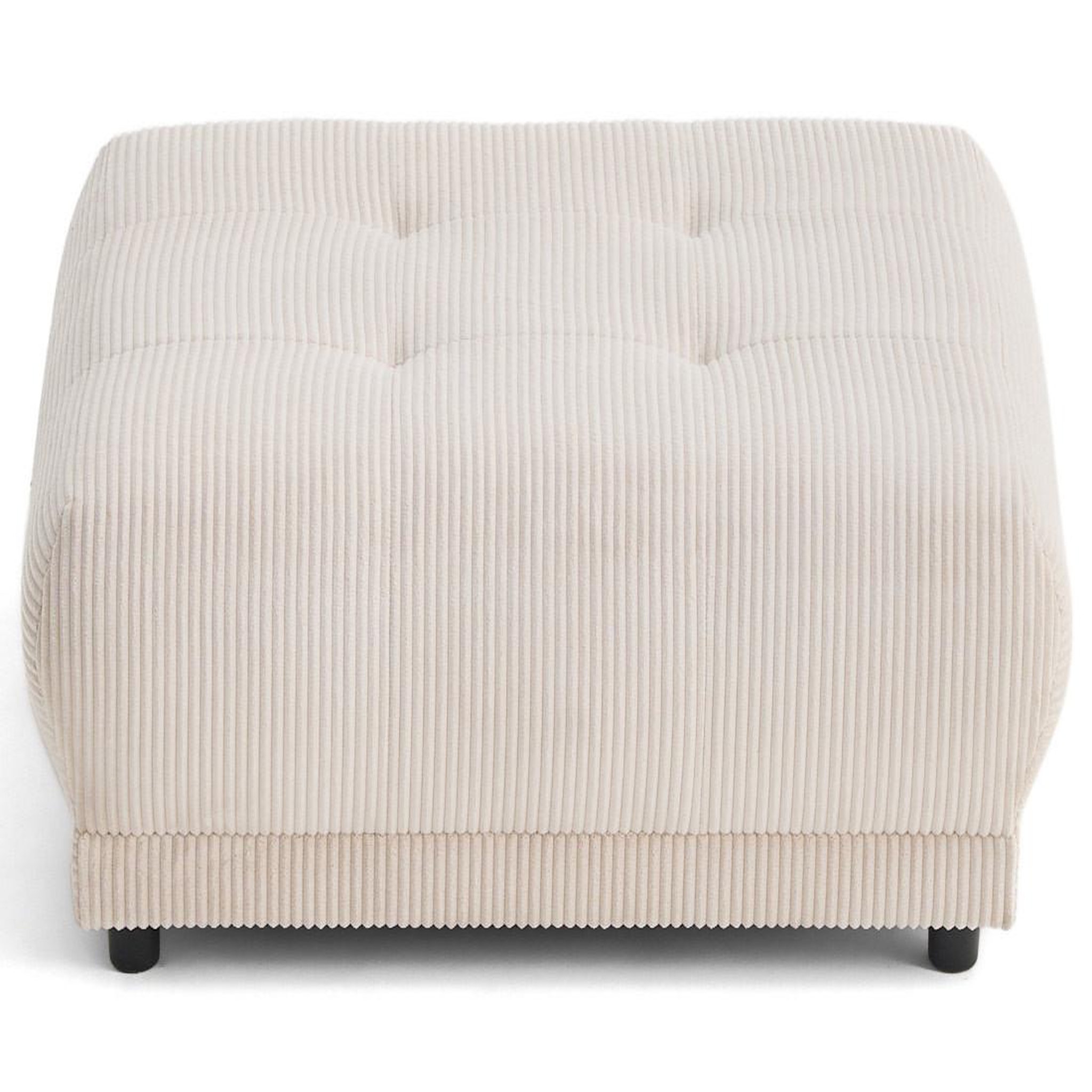 Voir la diapositive 4 : LISA DESIGN Amadora - pouf en velours côtelé