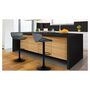 Voir la diapositive 7 : Lot de 2 tabourets de bar style vintage CLINT