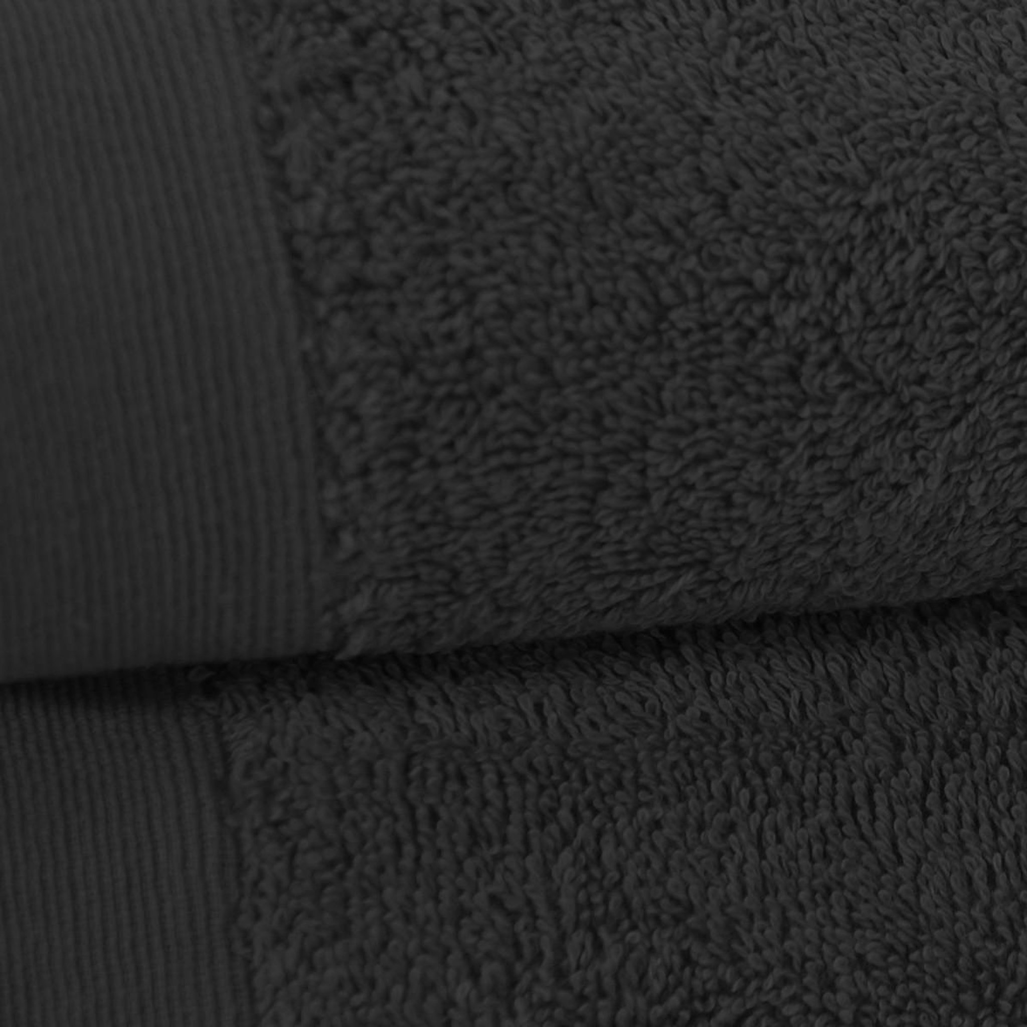 Voir la diapositive 3 : Sensei Maison Ensemble de bain 6 pièces 500 g/m² STUDIO (2 draps de douche +2 serviettes de toilette + 2 gants)
