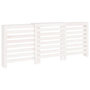 Voir la diapositive 2 : VIDAXL Cache-radiateur Blanc 210x21x85 cm Bois massif de pin