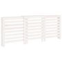 Voir la diapositive 2 : VIDAXL Cache-radiateur Blanc 210x21x85 cm Bois massif de pin