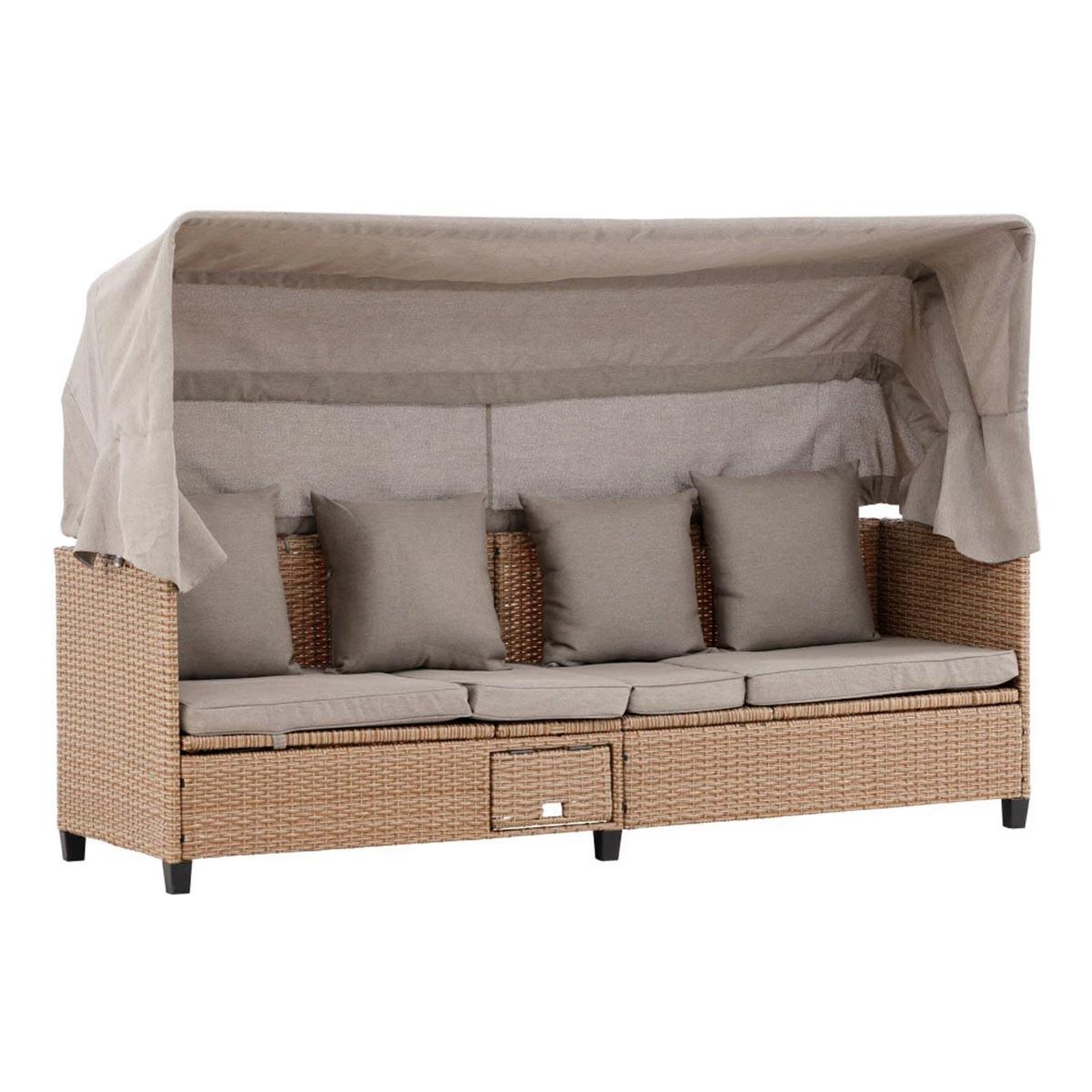 Paris Prix Canapé de jardin avec toit  nopy  200cm beige