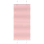 Voir la diapositive 1 : VIDAXL Store plisse rose 55x150 cm largeur du tissu 54,4 cm polyester