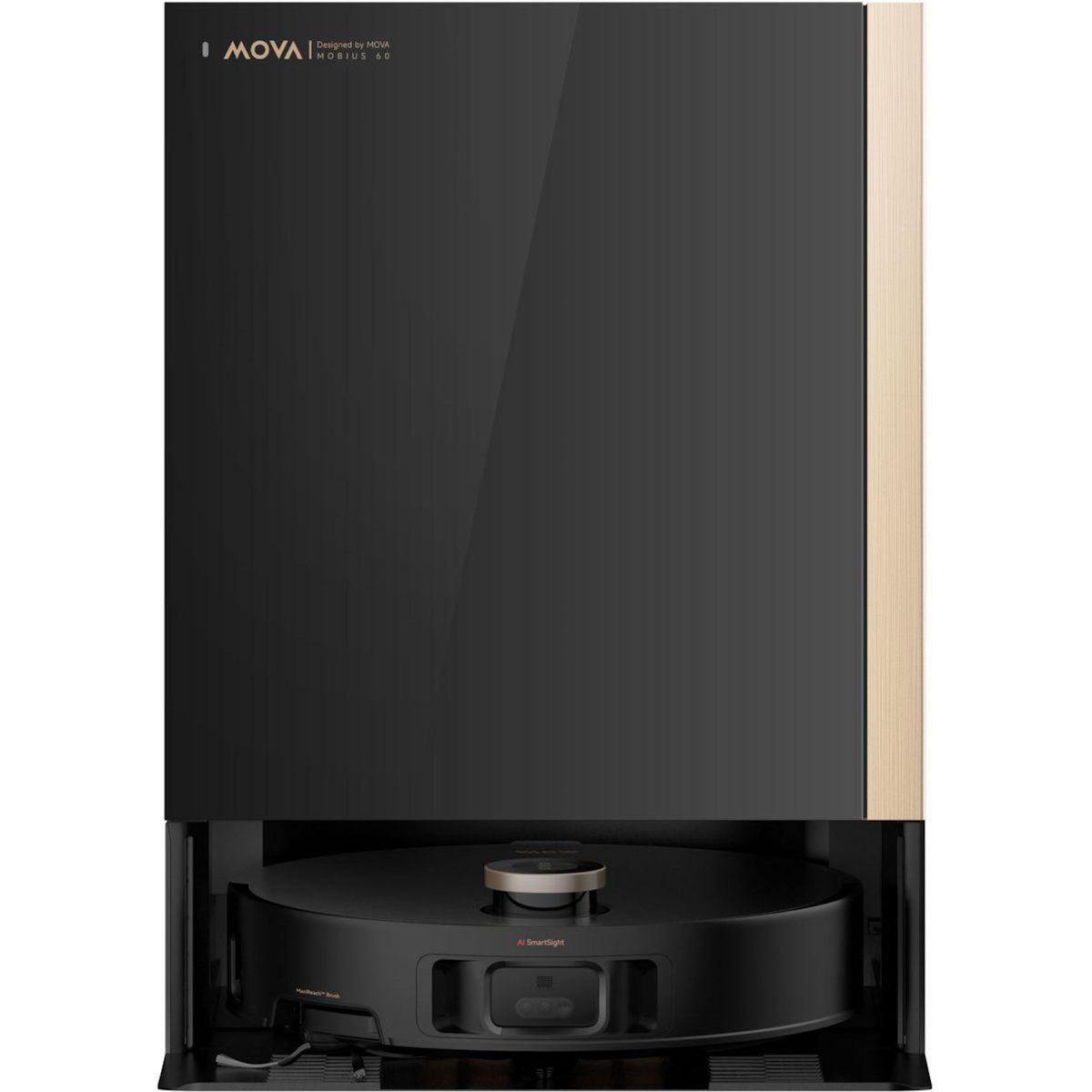 MOVA Robot Aspirateur Laveur Mobius 60 avec serpillères auto-interchangeables