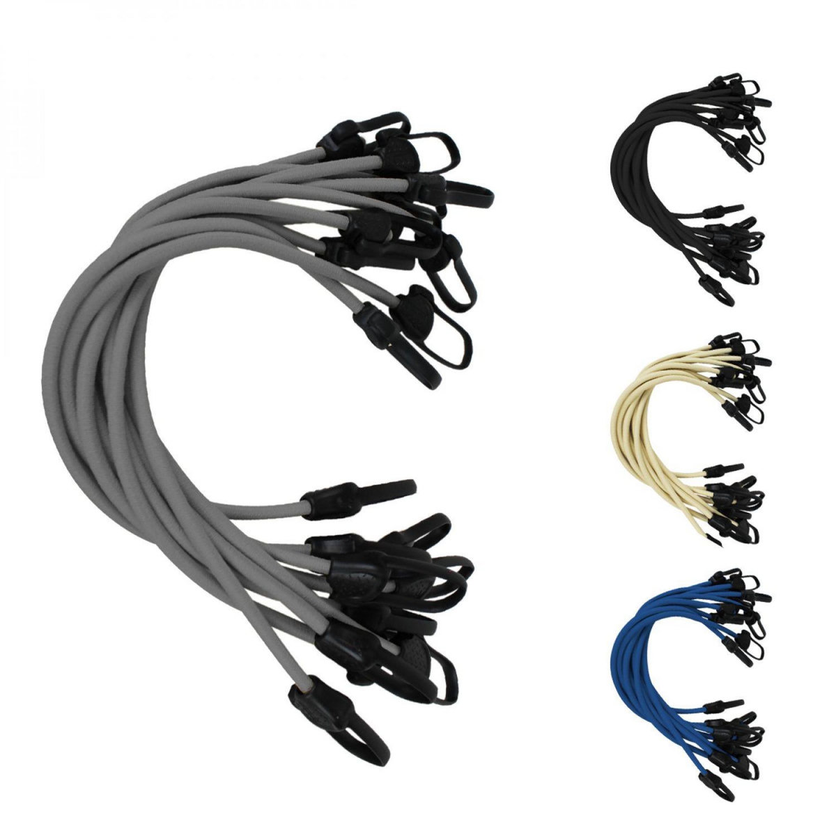 LINXOR Lot de 10 tendeurs sandows sécurisés et normés