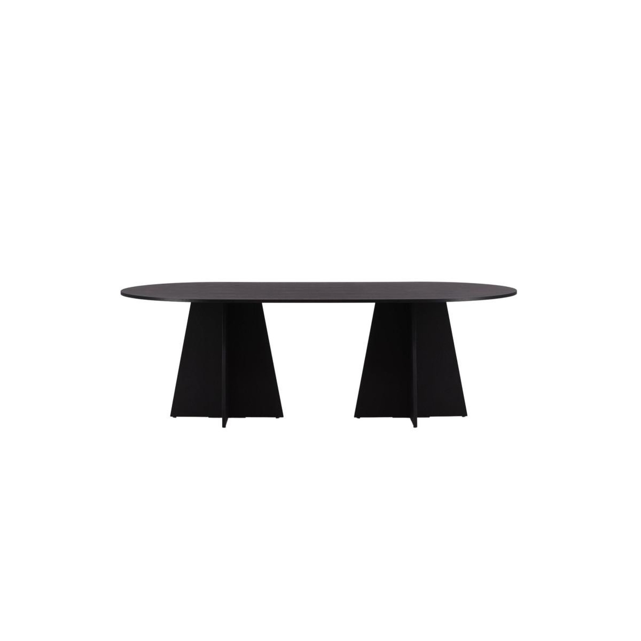 Voir la diapositive 5 : Paris Prix Table à manger design  bootcut  230cm noir