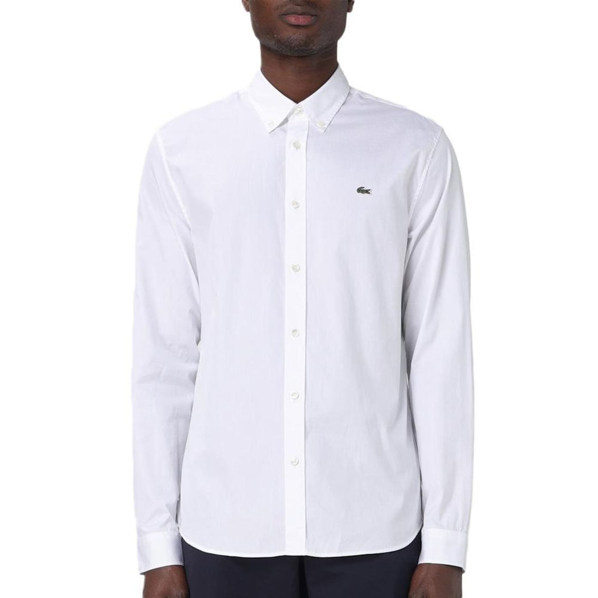 Lacoste Chemise Slim Fit  Homme Lacoste Unie Pinpo