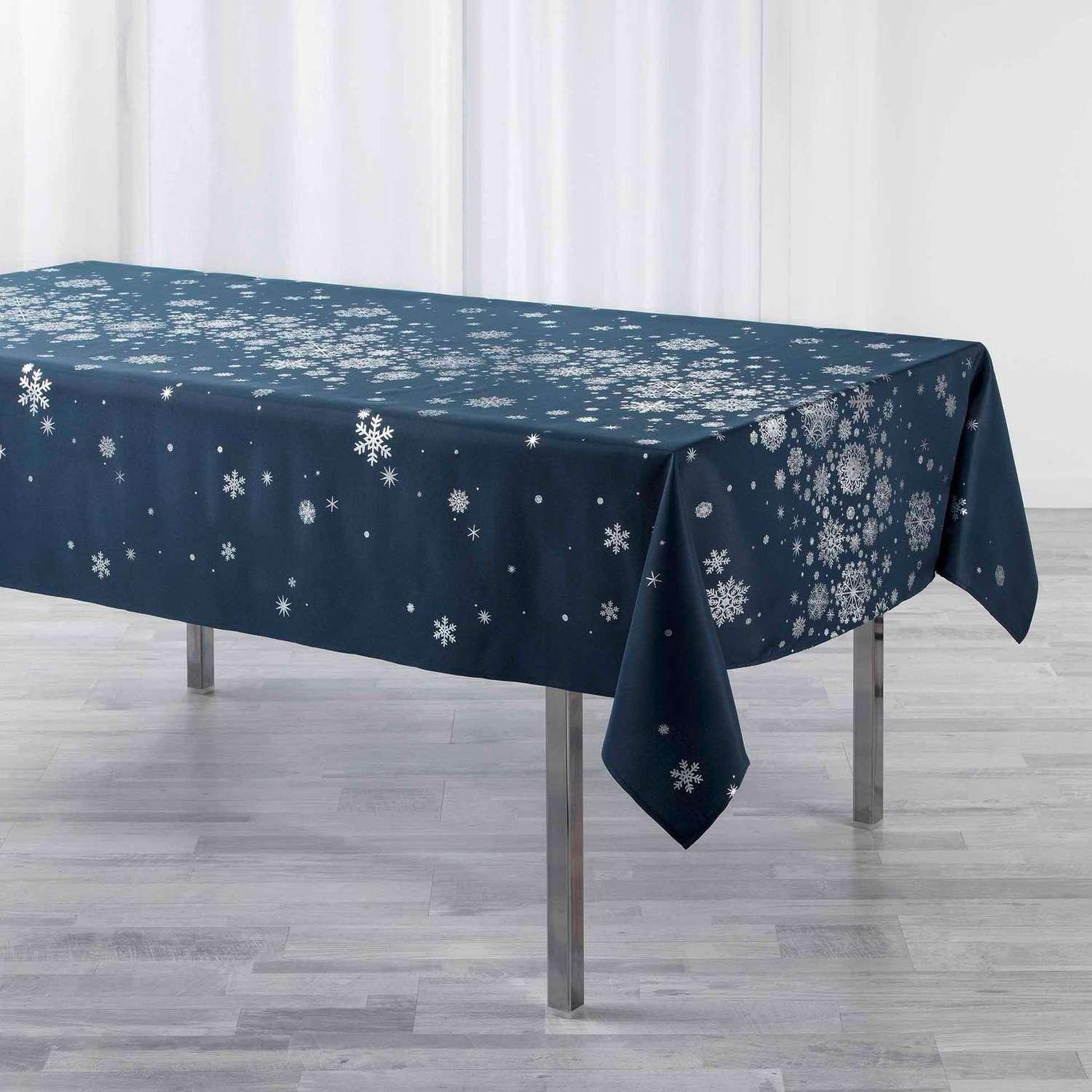 Voir la diapositive 3 : Douceur d'Intérieur Nappe rectangulaire antitache et infroissable