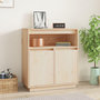 Voir la diapositive 1 : VIDAXL Buffet 70x34x80 cm Bois massif de pin