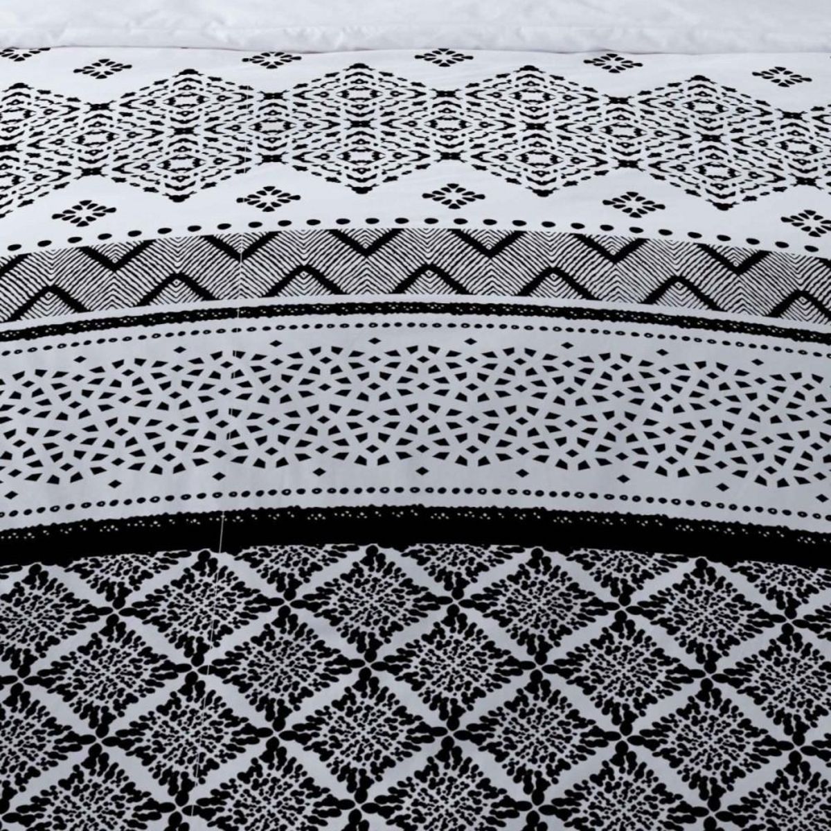 Dourev Housse de couette 240x220 GISELE + 2 taies 100% coton