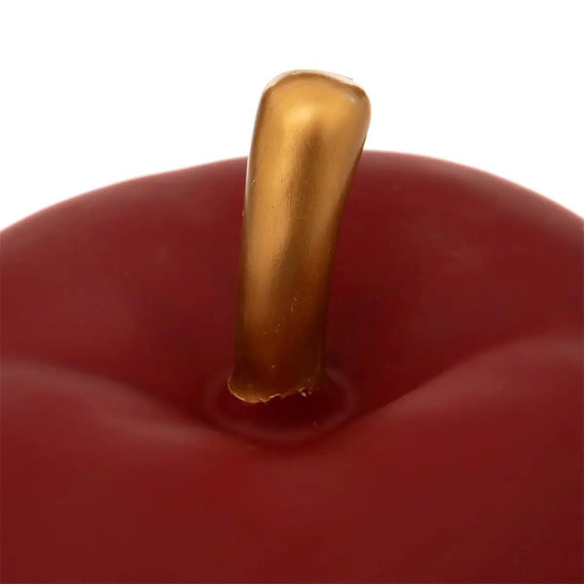 Voir la diapositive 2 : ATMOSPHERA Pomme déco à poser  carla  13cm rouge