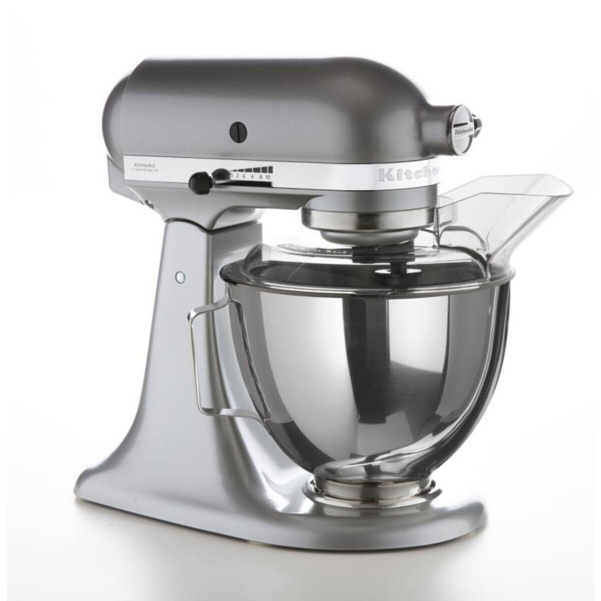 KitchenAid Robot pâtissier multifonction 4,3l 300w silver - 5ksm095psecu