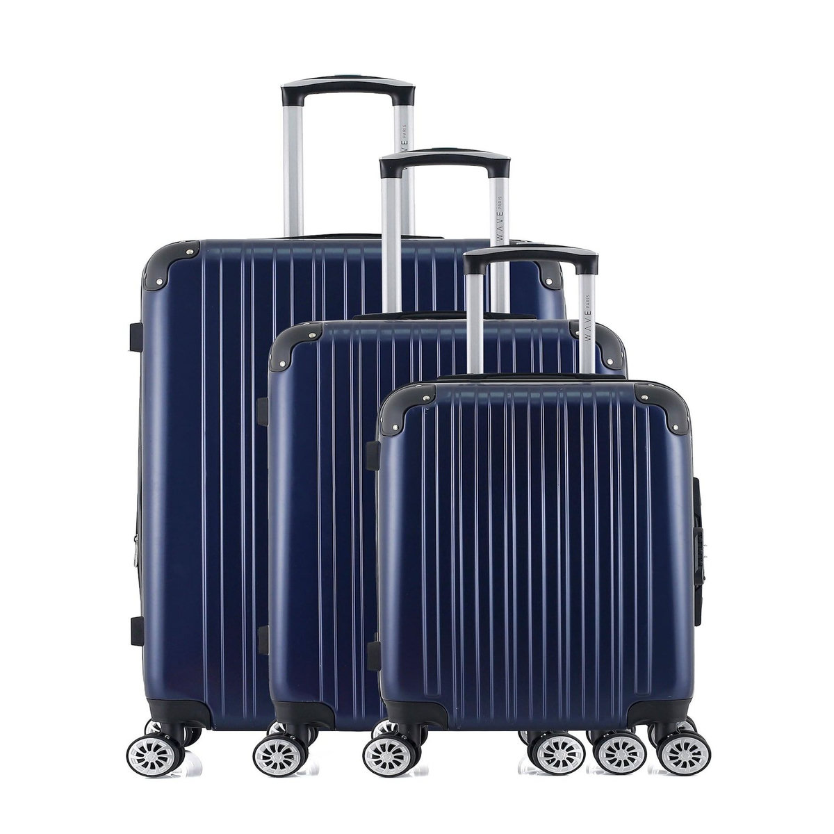 WAVE PARIS WAVE PARIS - SET DE 3 ABS/PC DENALI-B  4 Roues 75 cm