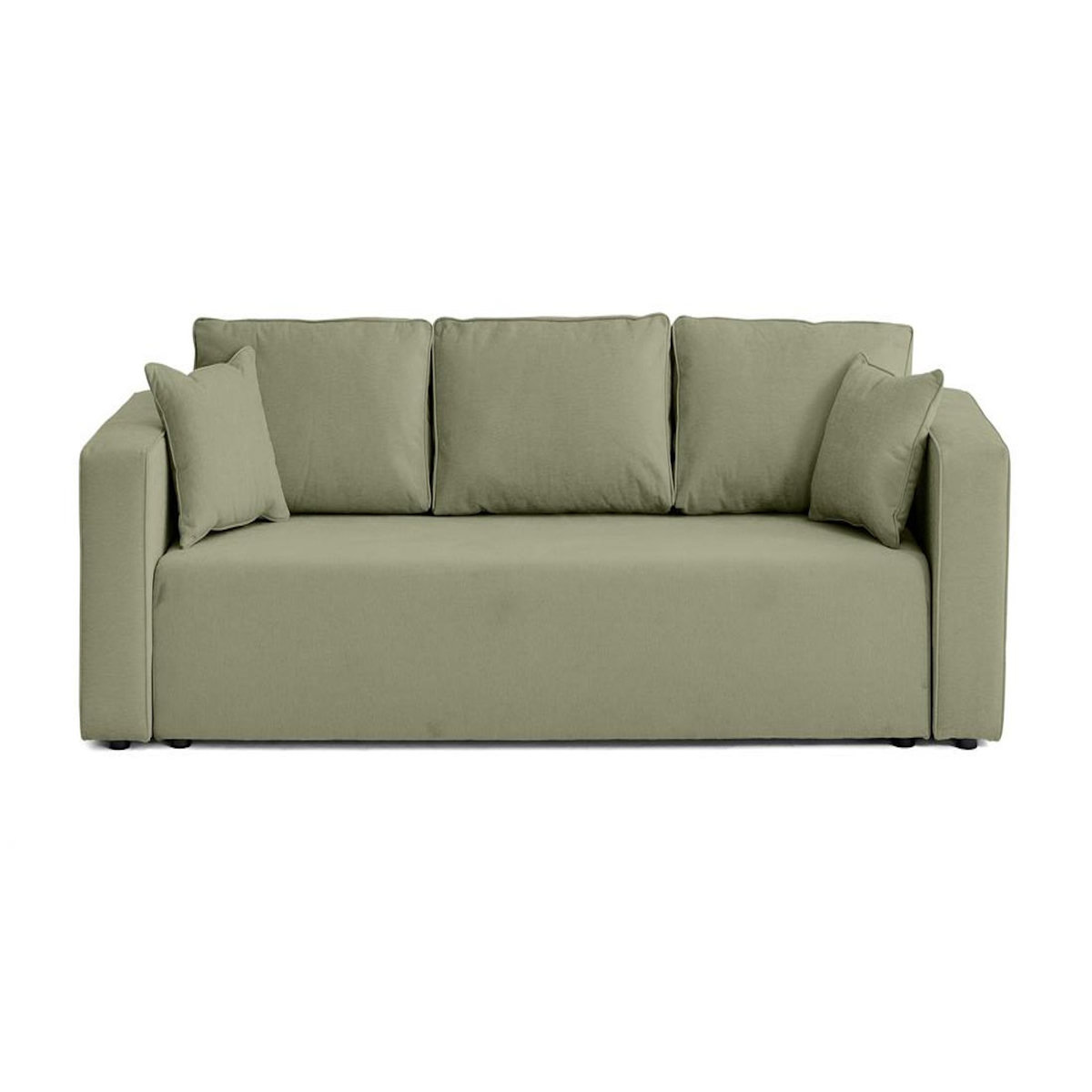 BEST MOBILIER Topaze - canapé 3 places - convertible avec coffre - en tissu
