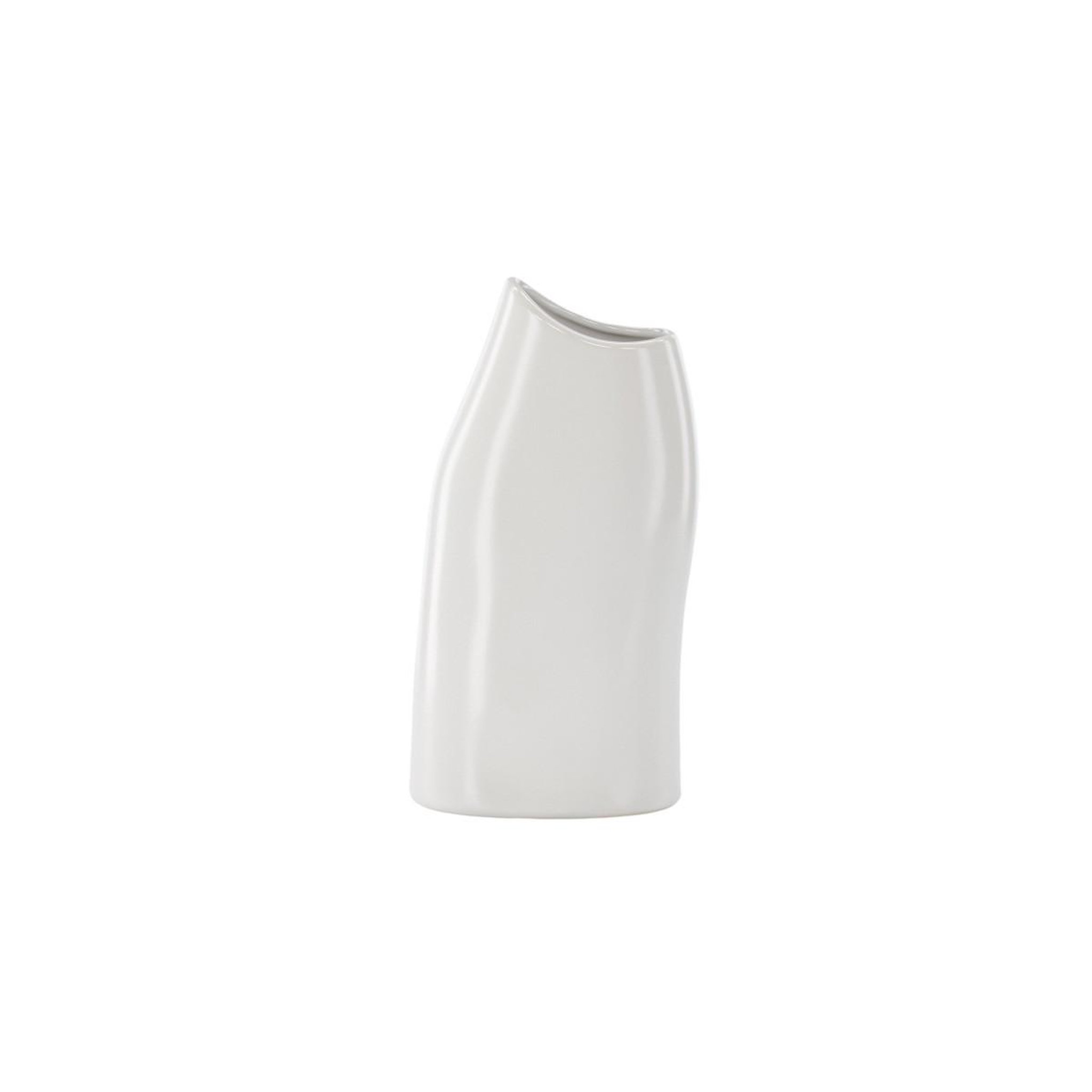 Voir la diapositive 4 : Paris Prix Vase design  ernst  23cm blanc