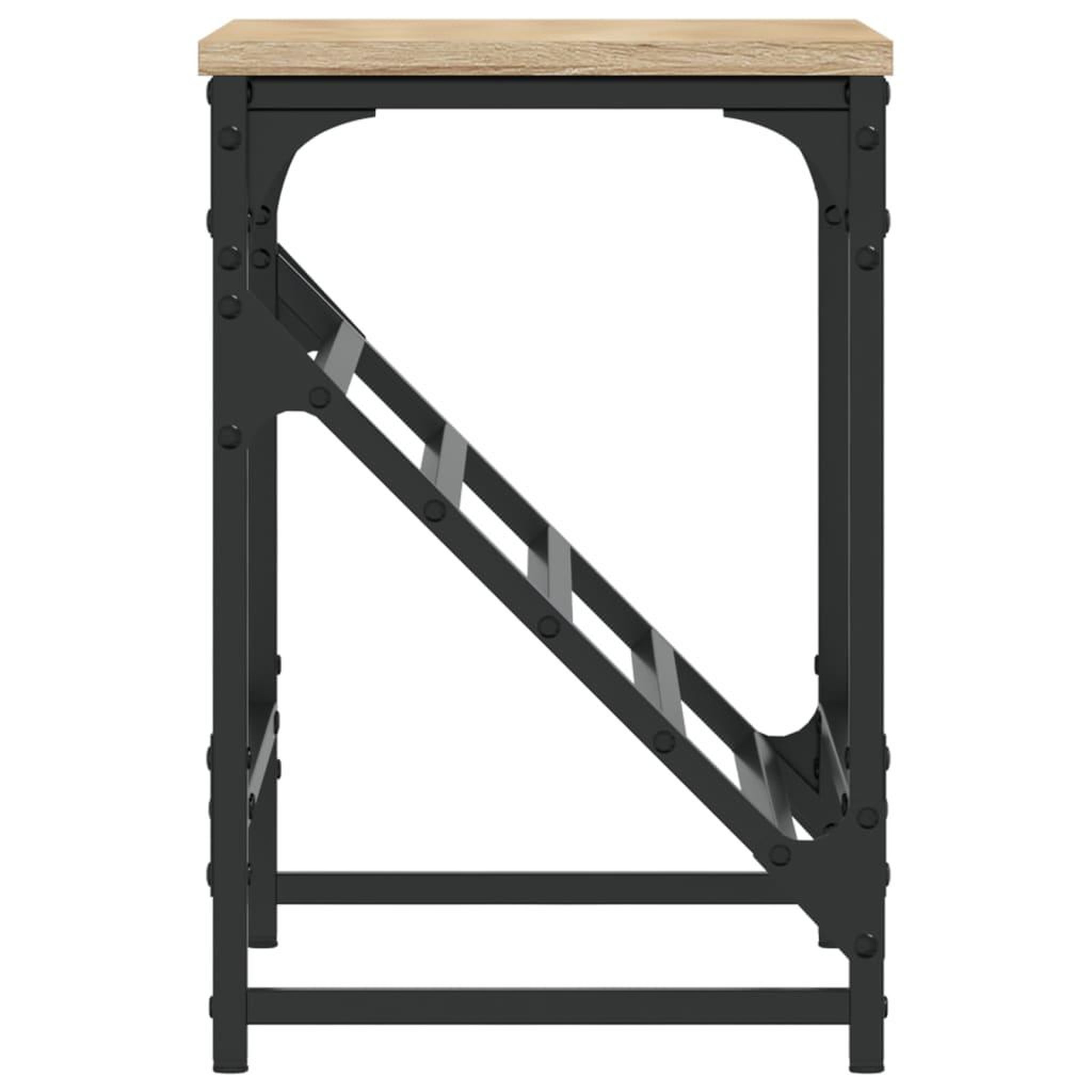 Voir la diapositive 5 : VIDAXL Etagere a chaussures chene sonoma 60x30x45 cm bois d'ingenierie