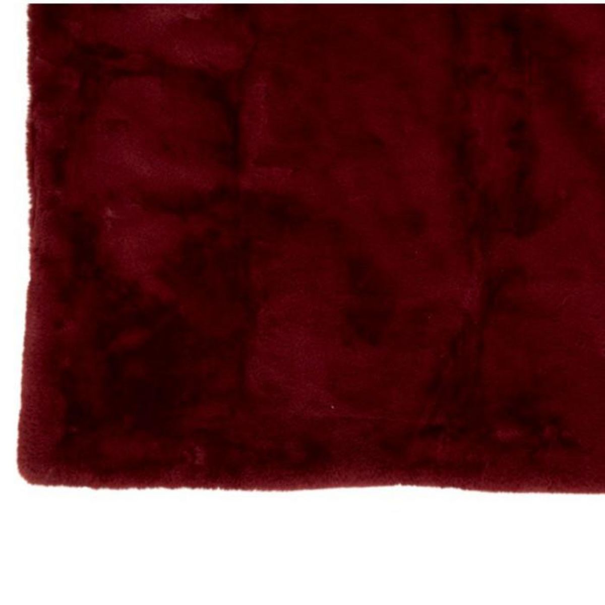 Paris Prix Plaid Imitation Fourrure  Cutie  130x180cm Rouge