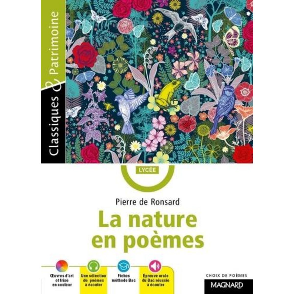 LA NATURE EN POEMES, Ronsard Pierre de