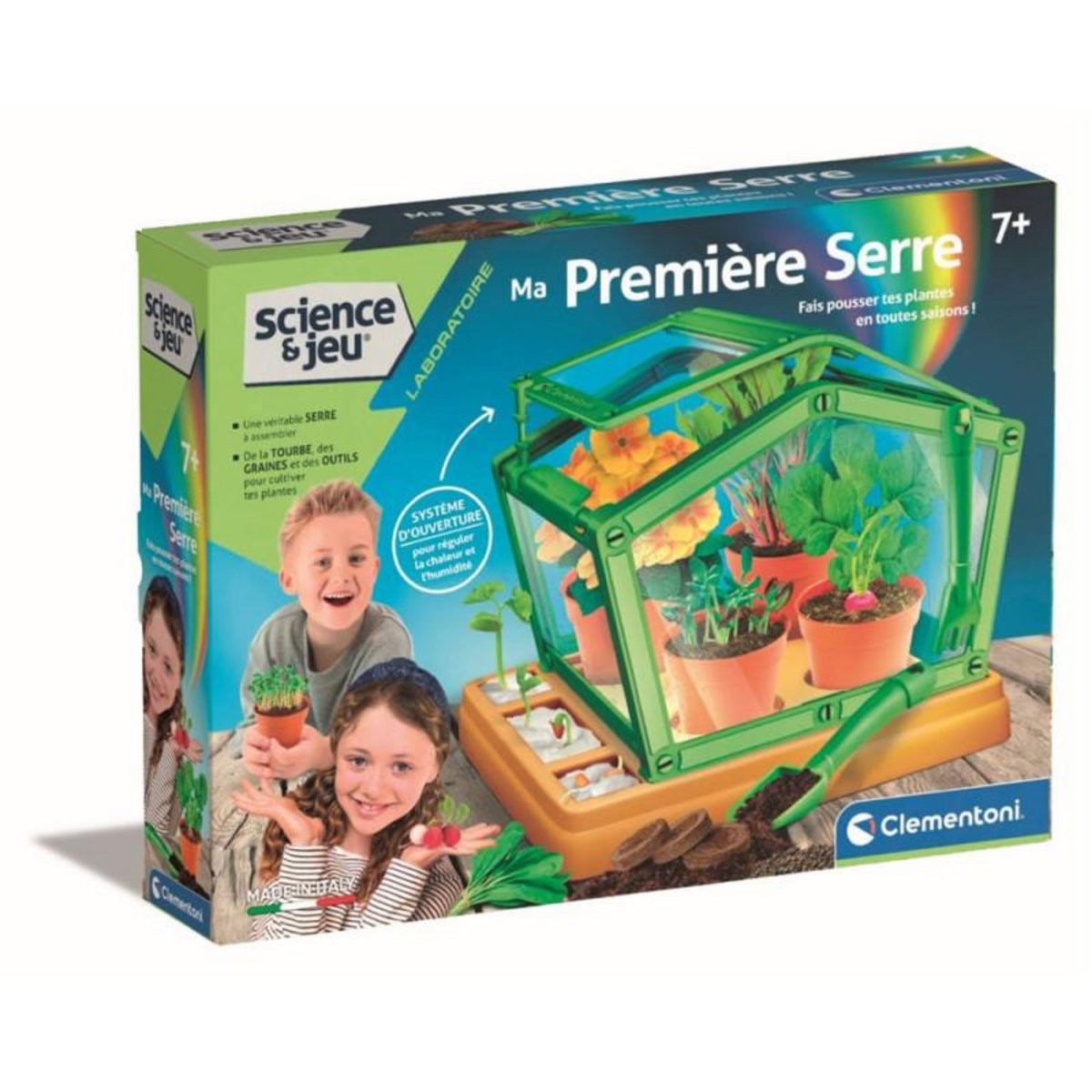 CLEMENTONI Jeu éducatif Clementoni Ma Première Serre