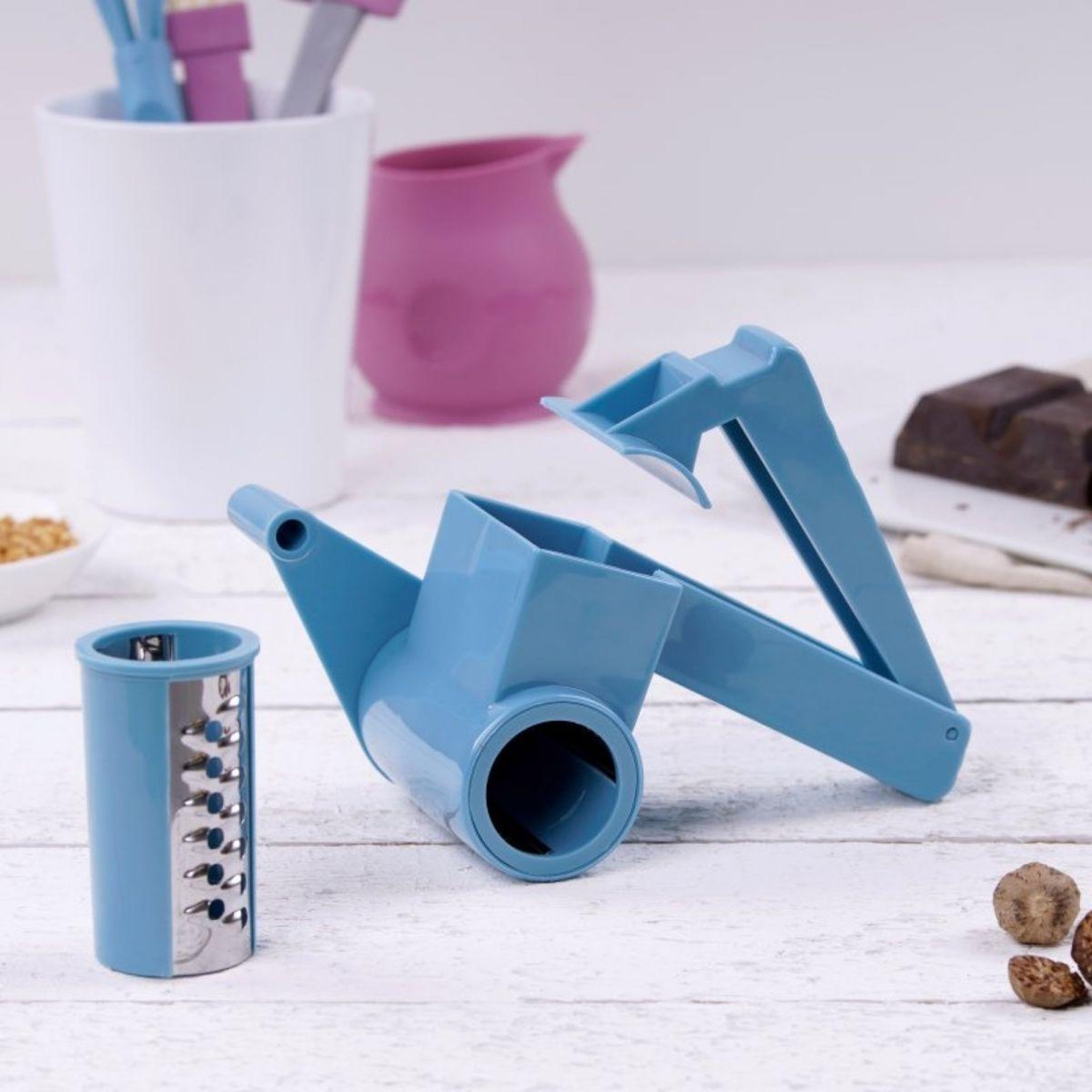 Voir la diapositive 5 : ZENKER Mini moulin râpe pour chocolat Zenker Sweet Sensation