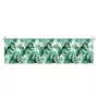 VIDAXL Coussin de banc de jardin motif de feuilles 180x50x3 cm