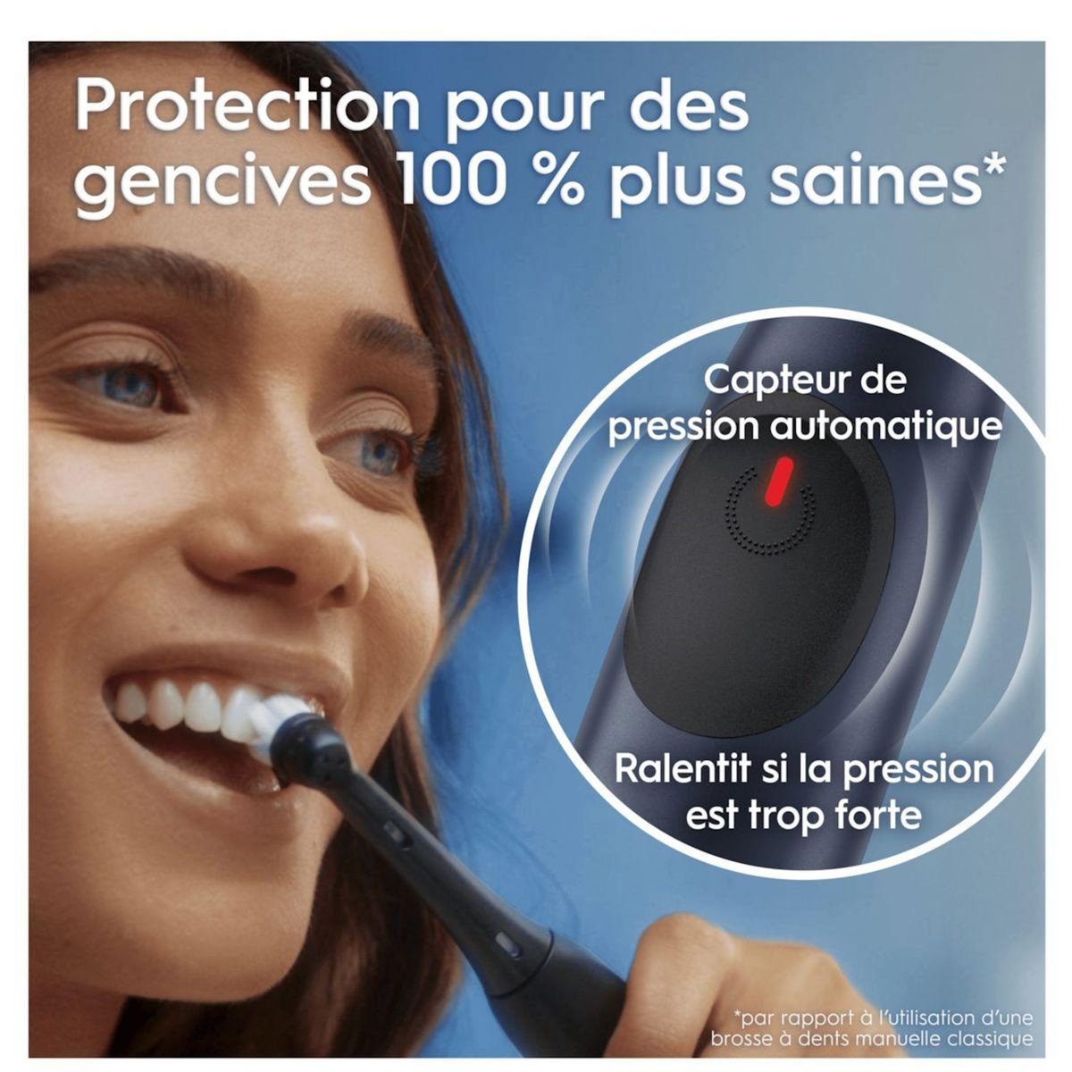 ORAL B Brosse à dents électrique iO2 Marine Blue Deep Clean + Travel Case