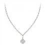 Voir la diapositive 3 : SC CRYSTAL Collier trèfle SC Crystal orné de Cristaux scintillants