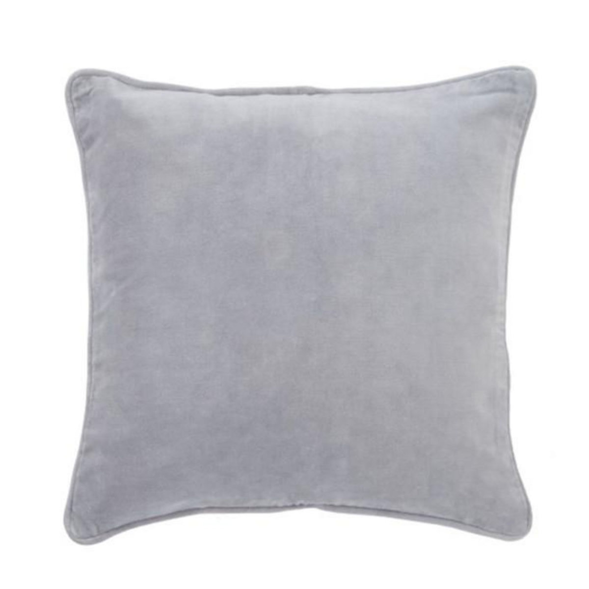 Paris Prix Coussin Déco  Ourlet  45x45cm Blanc & Gris