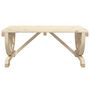 Voir la diapositive 4 : VIDAXL Table basse de jardin 90x50x40 cm bois de sapin massif