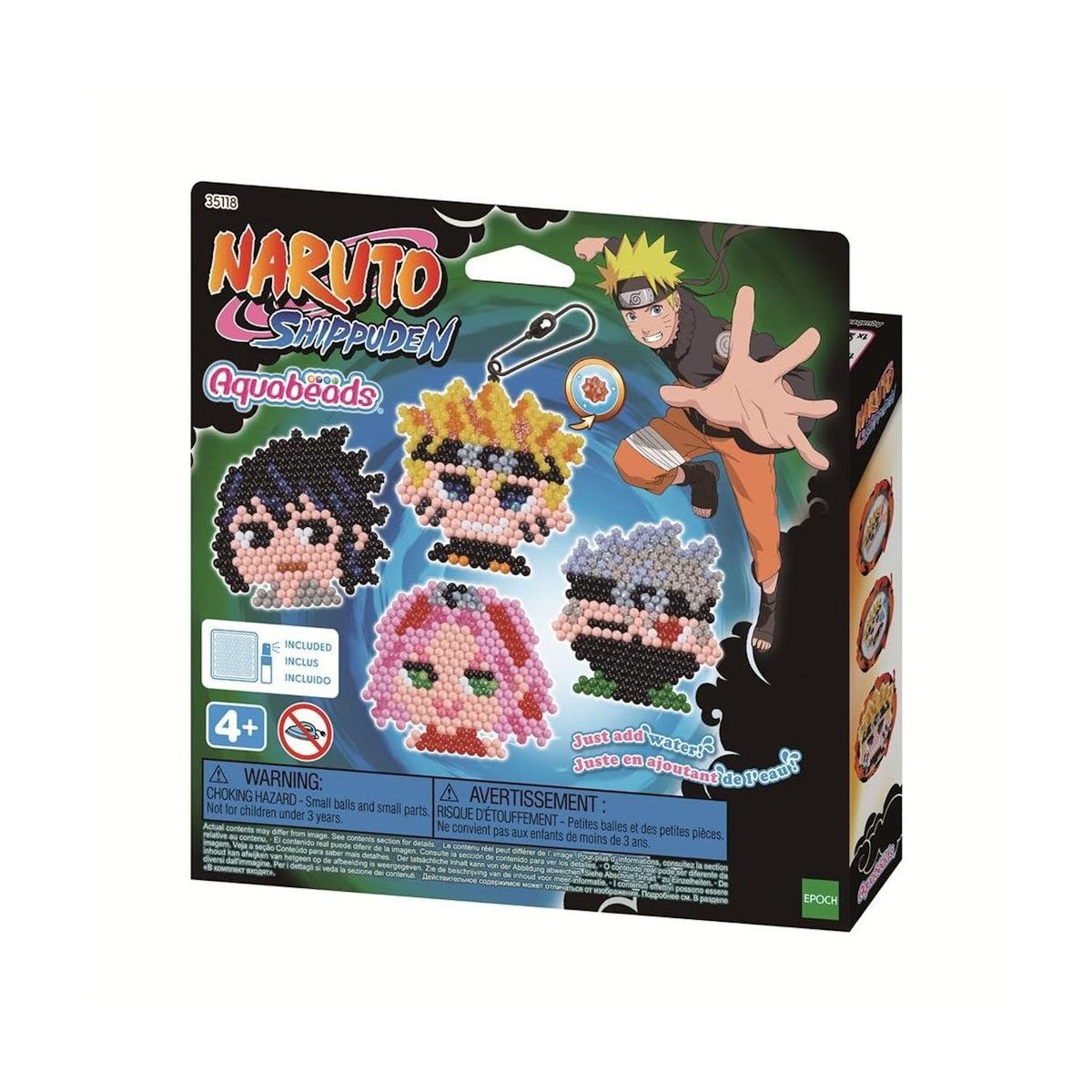 Aquabeads Le kit porte-cles Naruto