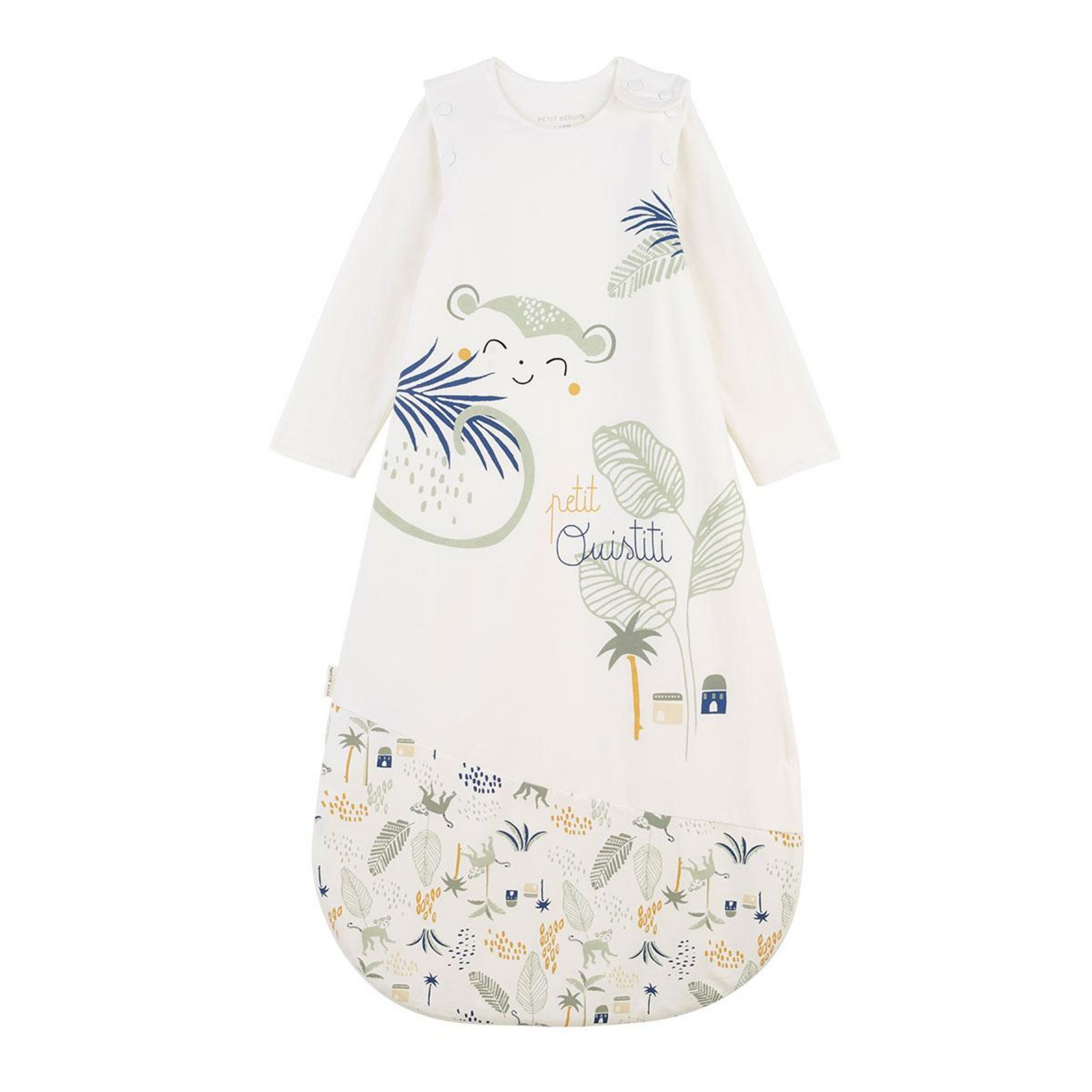 Gigoteuse Siège Auto TOG 3 Avec Manches Amovibles Mini Loutre - Ecru